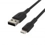 Belkin BOOST CHARGE Lightning to USB-A Cable Black, 0.15 m - 4